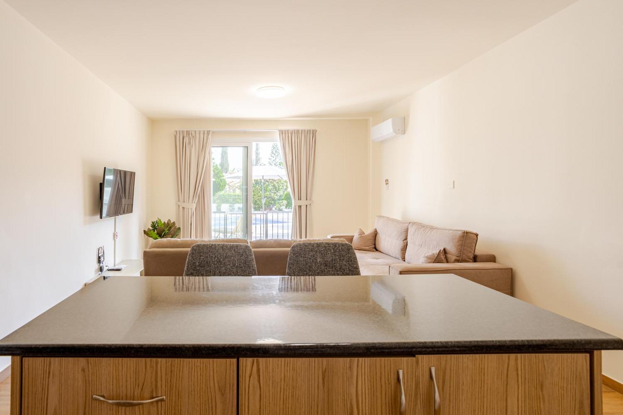 Apartment Danaos Seaside 001 With Pool In Tourist Area