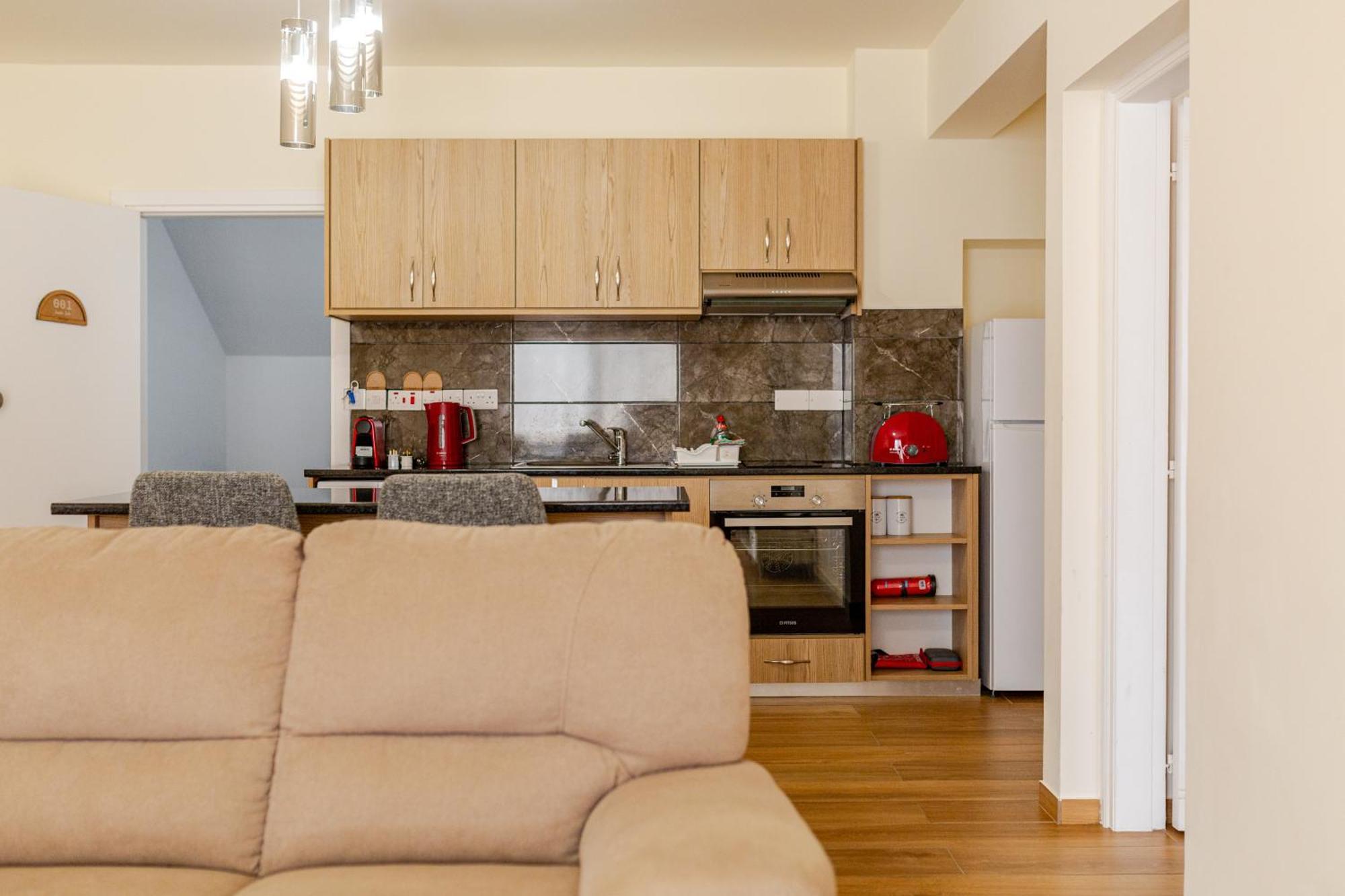 Apartment Danaos Seaside 001 With Pool In Tourist Area Paphos